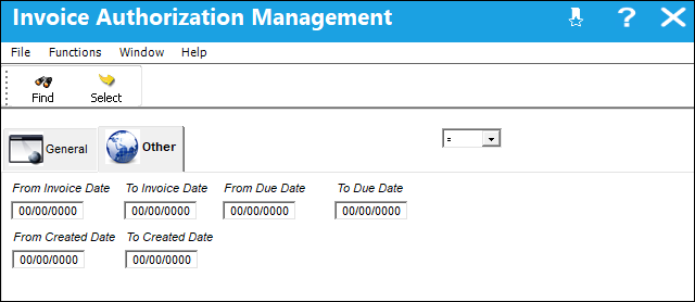 TRAX INVOICE AUTH MANAGMENT-OTHER TAB