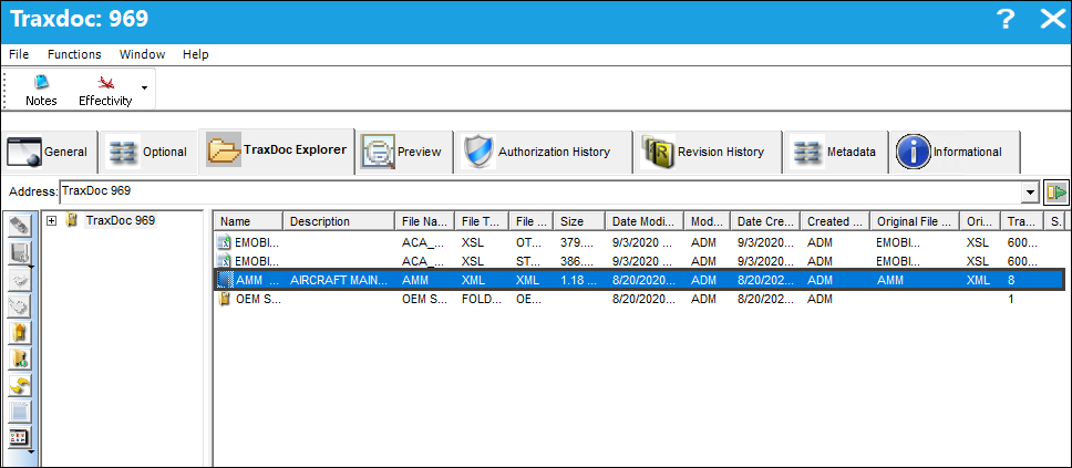 TraxDoc Master, Text Search Tab (6)