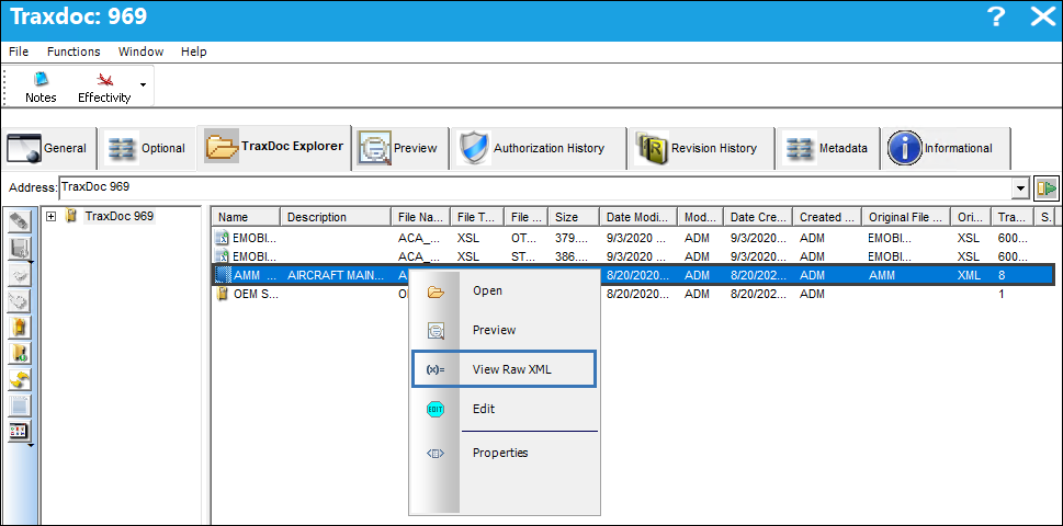 TraxDoc Master, Text Search Tab (7)
