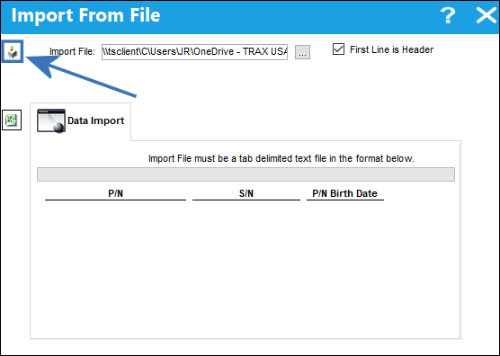 import pn birth date button 5