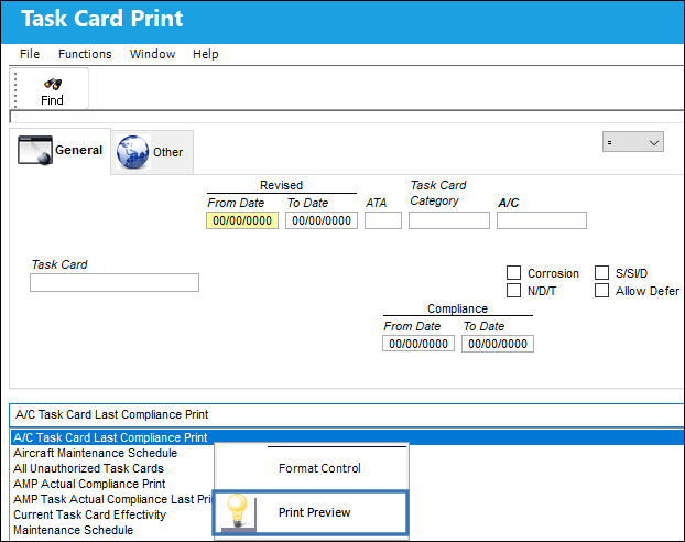 task card print