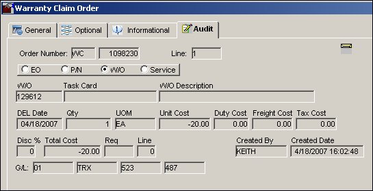 ORD_WC Audit