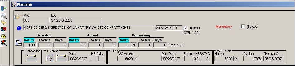 PLAN_query hours driven