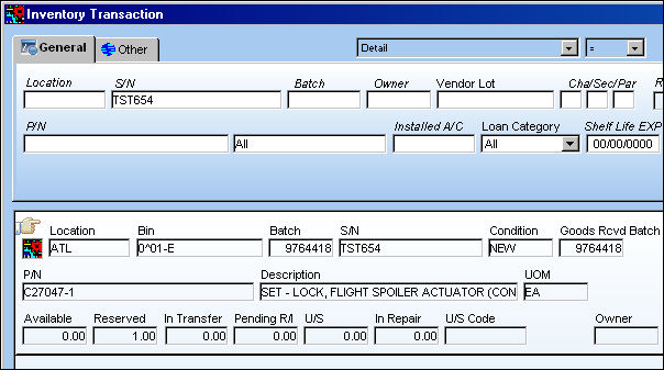 GL_SALE OF ROTABLE 5