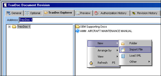 How to Load a New TraxDoc Revision 13