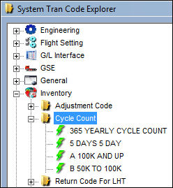 SET_SysTranCode_Cycle Count