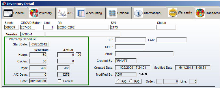 INV TRAN_ Installed PN2