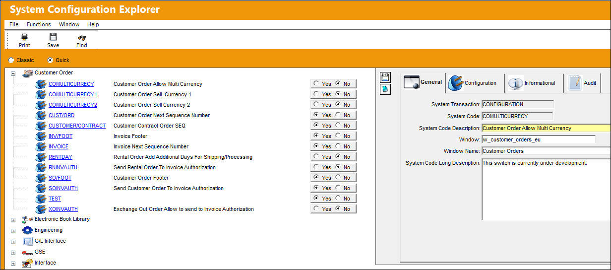 XI switch quick view 2