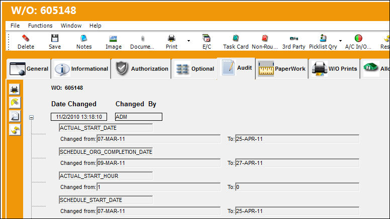 WO_audit tab