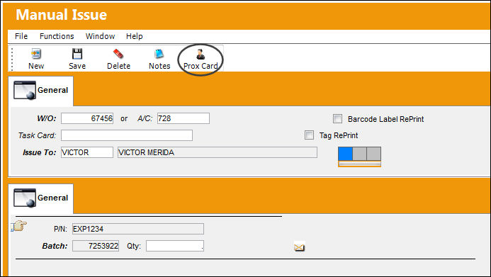 MANUAL ISSUE_Prox Card but