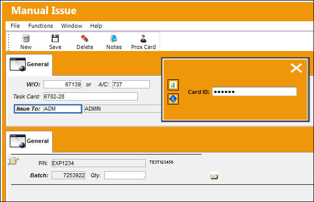 MANUAL ISSUE_Prox Card but 2
