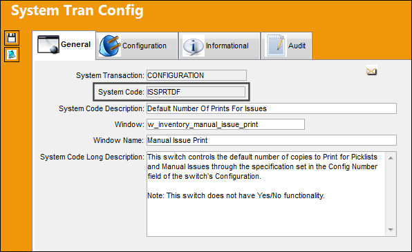 ISSPRTDF_configuration