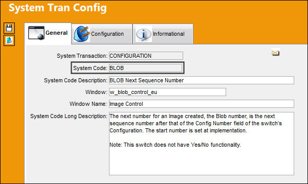 BLOB_configuration