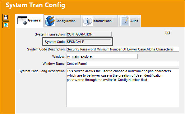 SECMCALP_configuration