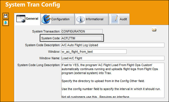 ACFLTTIM_configuration