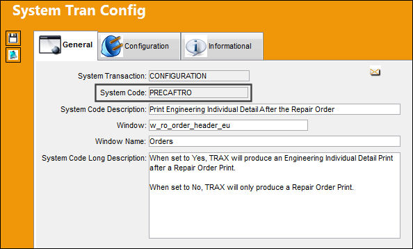PRECAFTRO_configuration