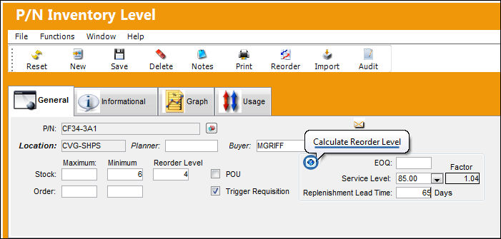 PN Inventory Level_Calc Reorder Level 1