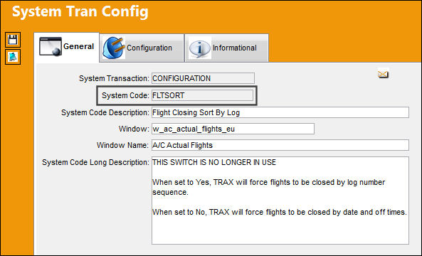 FLTSORT_Configuration