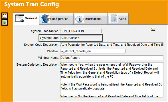 AUTDATEDEF_Configuration