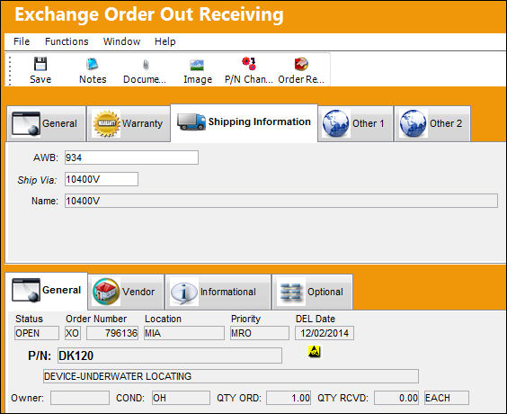 XO_Receiving_ShippingInformation_1