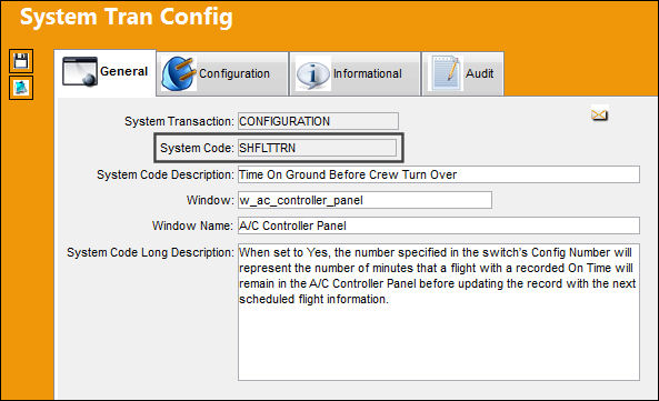 SHFLTTRN_Configuration