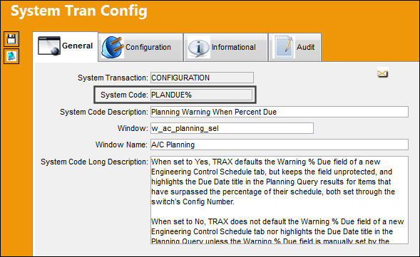PLANDUE%_Configuration