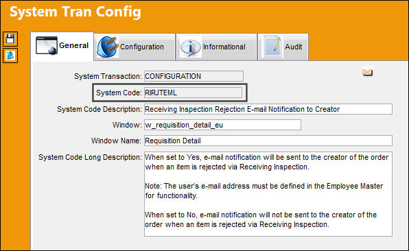 RIRJTEML_Configuration