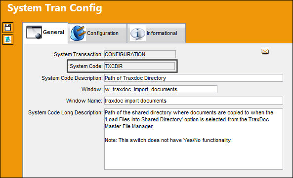 TXCDIR_Configuration