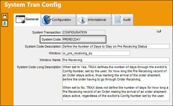 PRERECDAY_Configuration