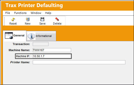 sys admin_trax printer defaulting 4