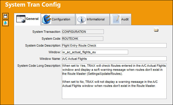 ROUTECHK_configuration
