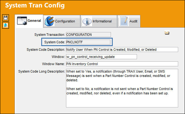 PNCLNOTF_Configuration
