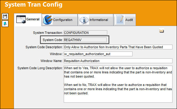 REQATHNIV_Configuration
