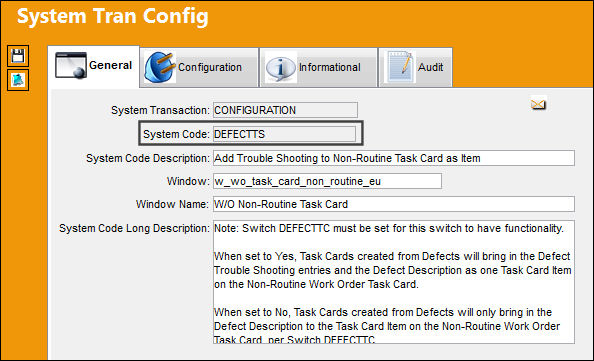 DEFECTTS_Configuration