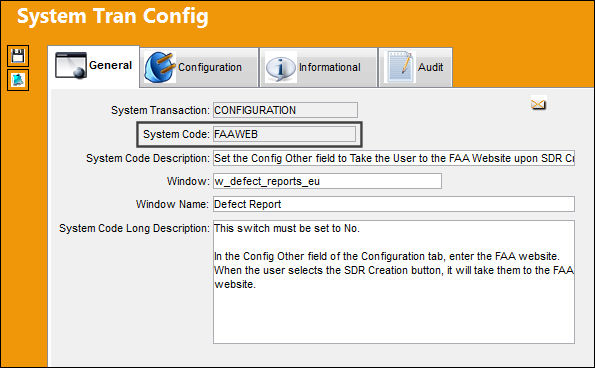 FAAWEB_Configuration