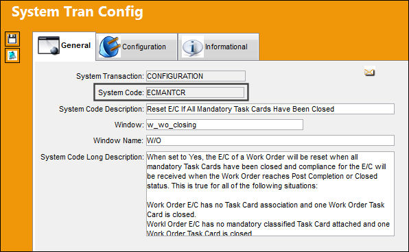 ECMANTCR_Configuration