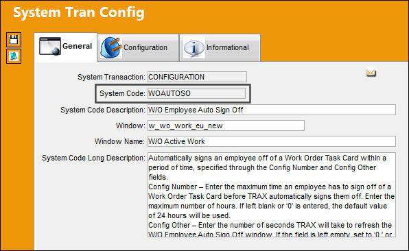 WOAUTOSO_Configuration