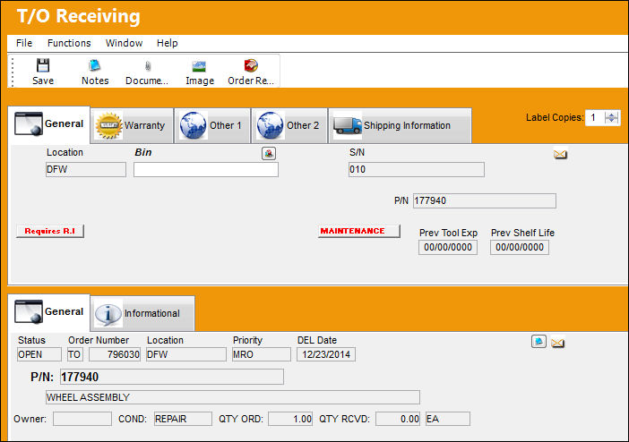 TO_Receiving_General