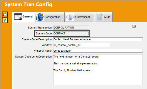 CONTACT_Configuration
