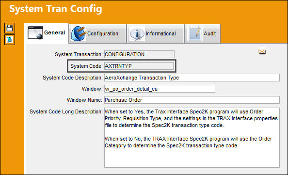 AXTRNTYP_Configuration