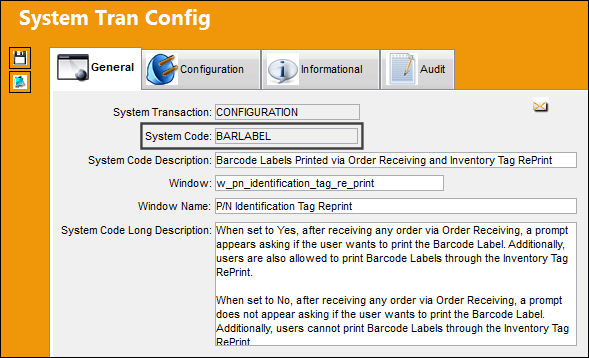 BARLABEL_Configuration