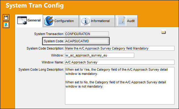 ACAPSUCATMD_Configuration