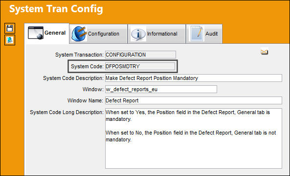 DFPOSMDTRY_Configuration
