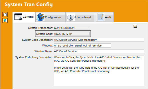 ACOUTSRVTP_Configuration
