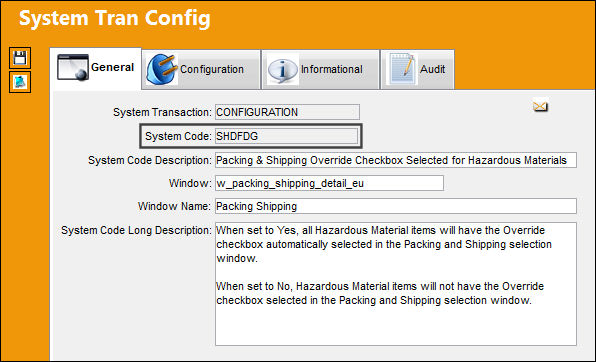 SHDFDG_Configuration