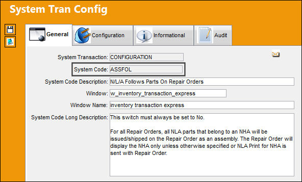 ASSFOL_Configuration